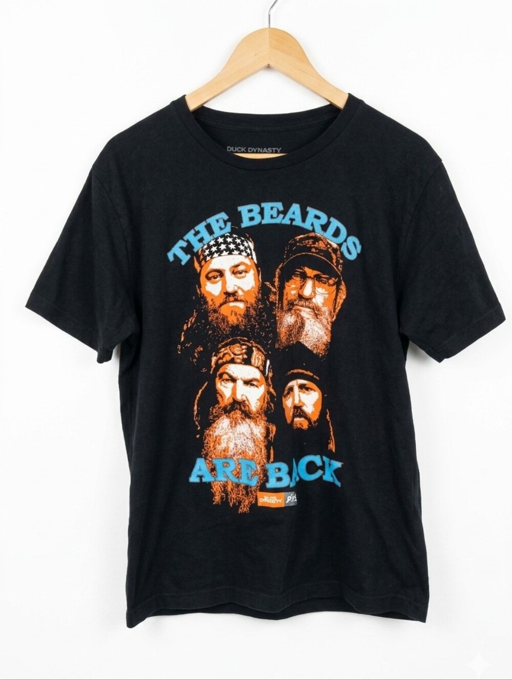 Men's Black 'The Beards Are Back' Graphic Tee